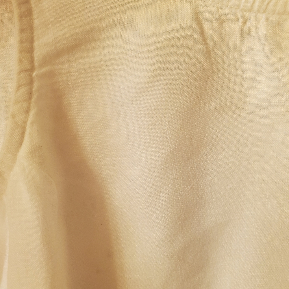 TRADED--Ilana Kohn RoxeyLinen Tank sz XS/S White - Picture 10 of 10